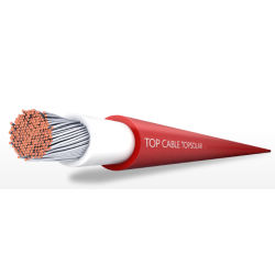 Cable Solar 6mm TOPSOLAR ZZ-F Rojo